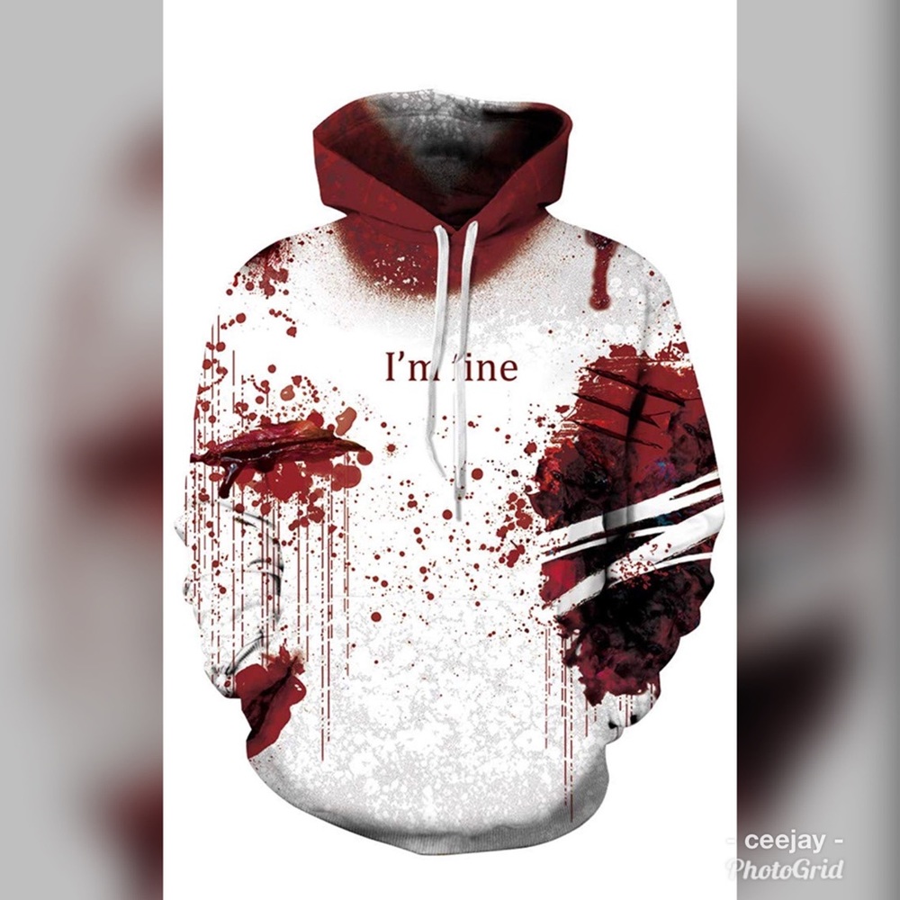 Unisex Novelty Hooded 3D Printed Hoodie